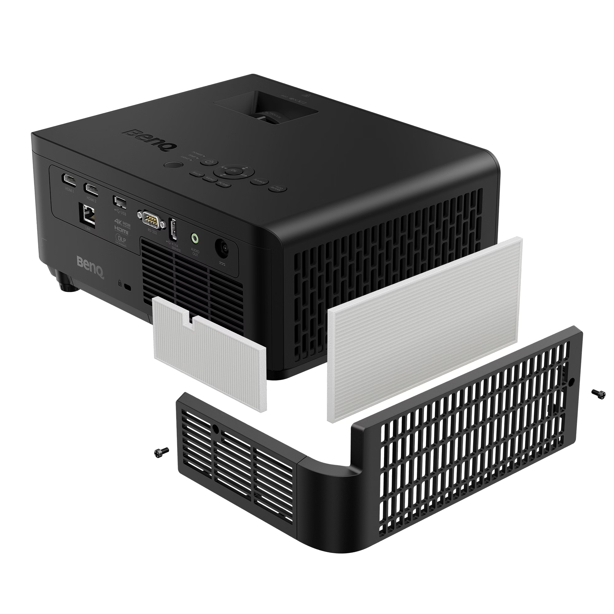 LK830ST 4K Short Throw Laser Projector - 4000lm Garage Golf Simulators