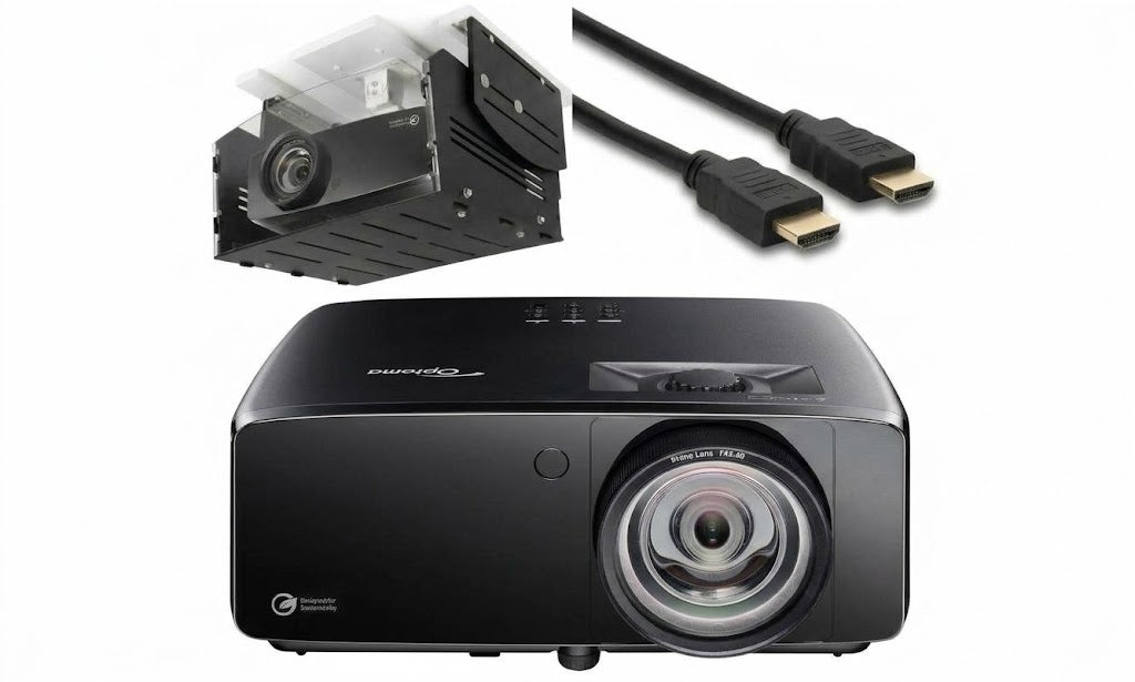 Optoma ZK521ST-B 4K Short Throw Golf Sim Projector - 5000 Lumens Laser (Home)