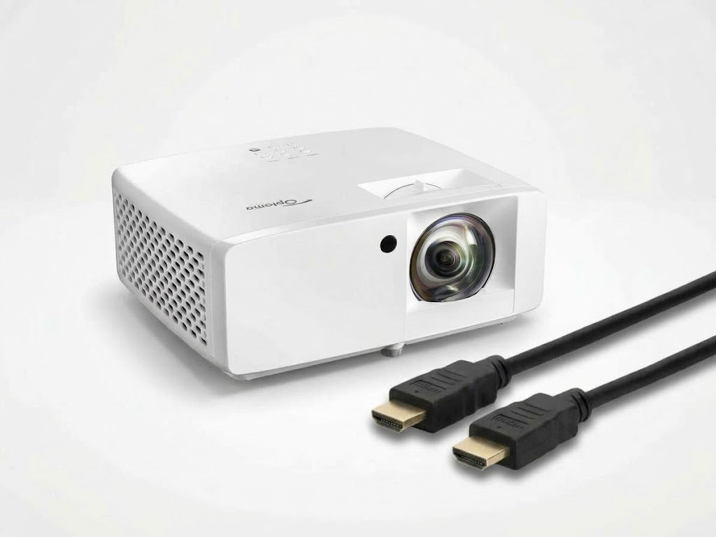Optoma ZW350ST WXGA Short Throw Laser Golf Simulator Projector – 3600 Lumens (Garage)
