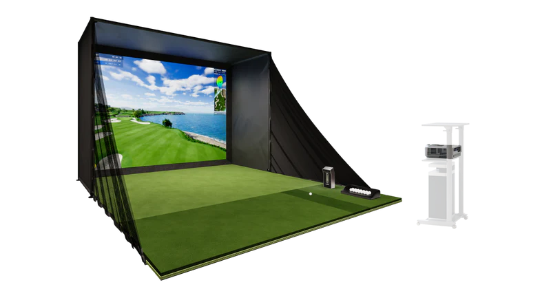 Golfjoy PGS Personal Golf Simulator - Turney Full Package