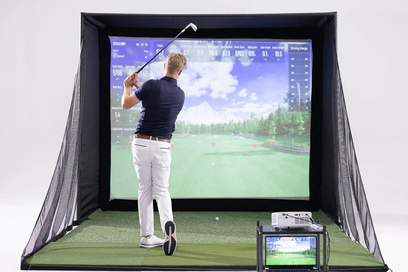 Golfjoy PGS Personal Golf Simulator - Turney Full Package