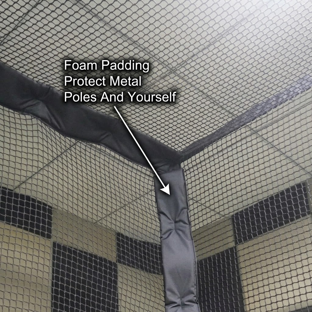 Shot Scope LM1 Complete Practice Bay | 10' Enclosure, Launch Monitor & Hitting Mat Bundle