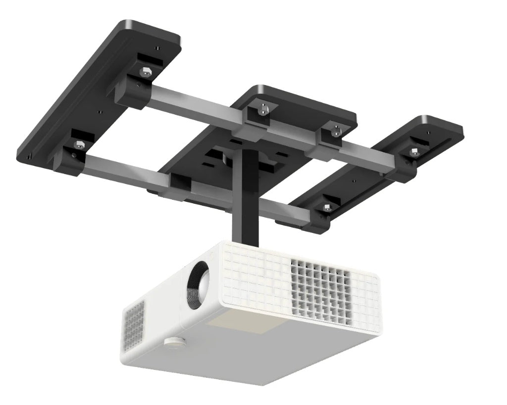 SkyRail™ Adjustable Sliding Projector Mount for Golf Simulators