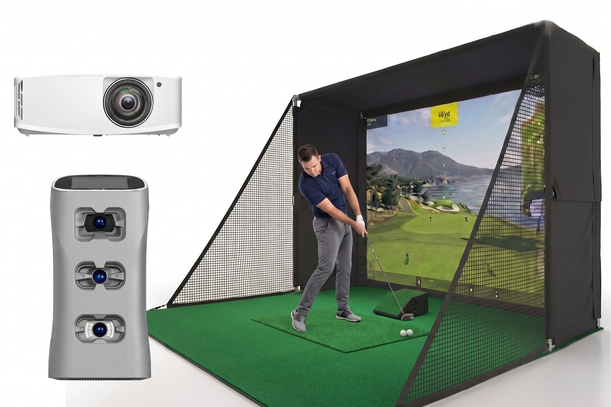 GOLFJOY SPICA 3 with Guardian Bay™ Professional Turnkey Studio FULL Package