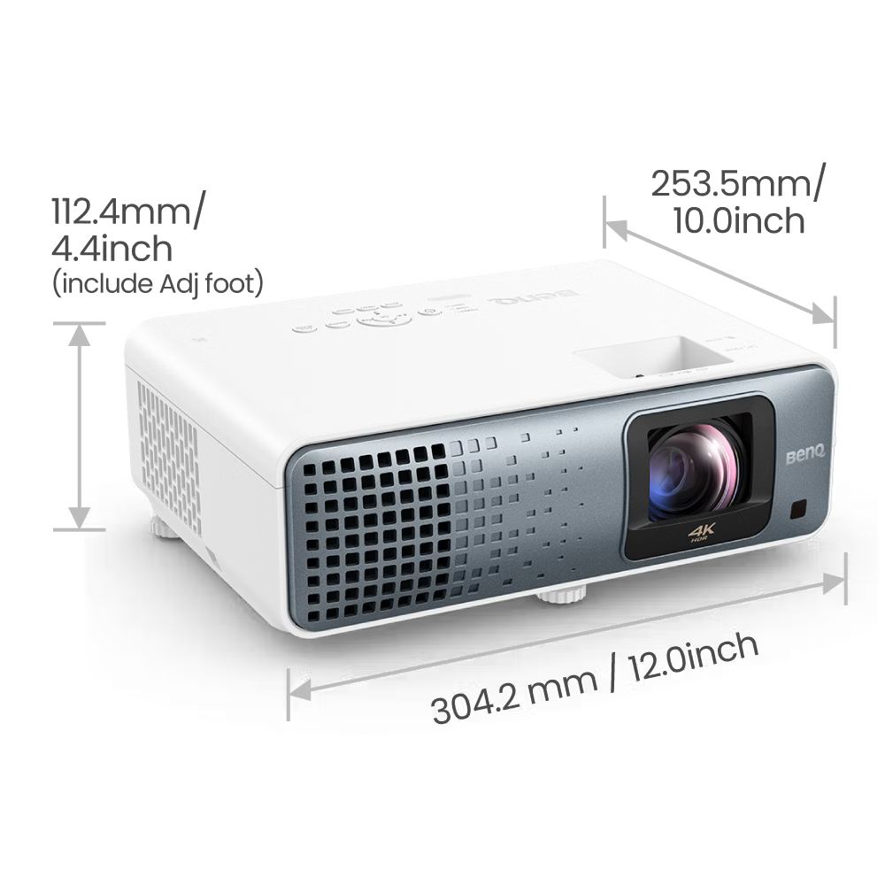 BenQ TK710STi 4K HDR 3200lm Laser Short Throw Golf Simulator & Gaming Projector