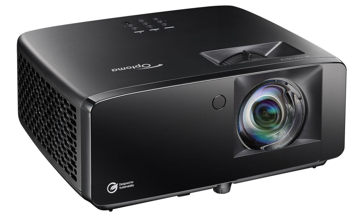 Optoma ZK431ST-B Short Throw 4K Golf Simulator Projector - 4100 Lumens Laser (Garage)