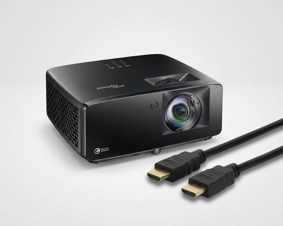 Optoma ZK431ST-B Short Throw 4K Golf Simulator Projector - 4100 Lumens Laser (Garage)