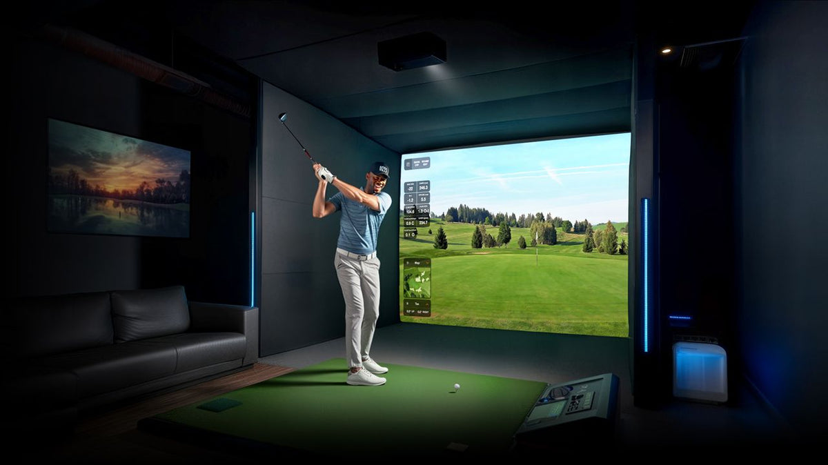 Optoma ZK431ST-B Short Throw 4K Golf Simulator Projector - 4100 Lumens Laser (Garage)