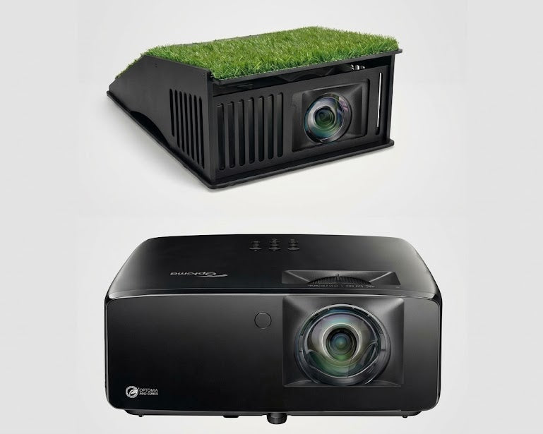 Optoma ZK431ST-B Short Throw 4K Golf Simulator Projector - 4100 Lumens Laser (Garage)