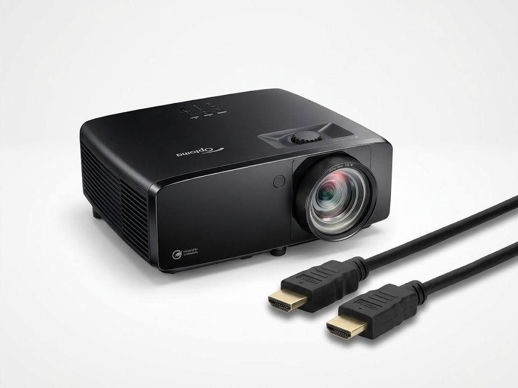 Optoma ZK521ST-B 4K Short Throw Golf Sim Projector - 5000 Lumens Laser (Home)