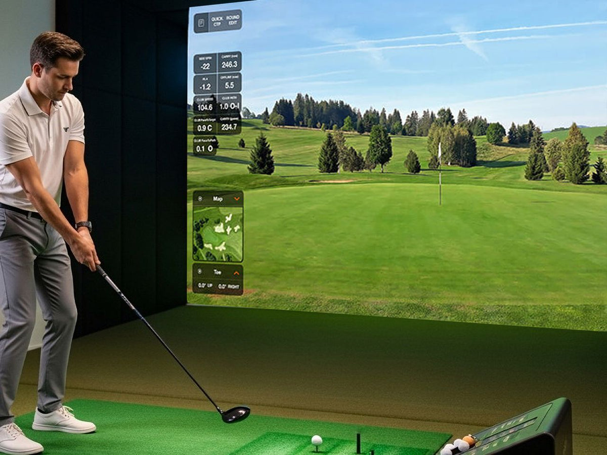 Optoma ZW350ST WXGA Short Throw Laser Golf Simulator Projector – 3600 Lumens (Garage)